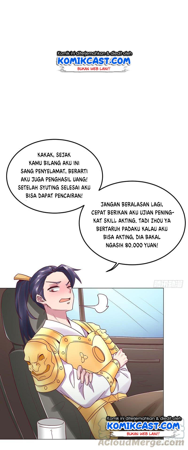 Carrying The Goddess Along Chapter 35 Gambar 3